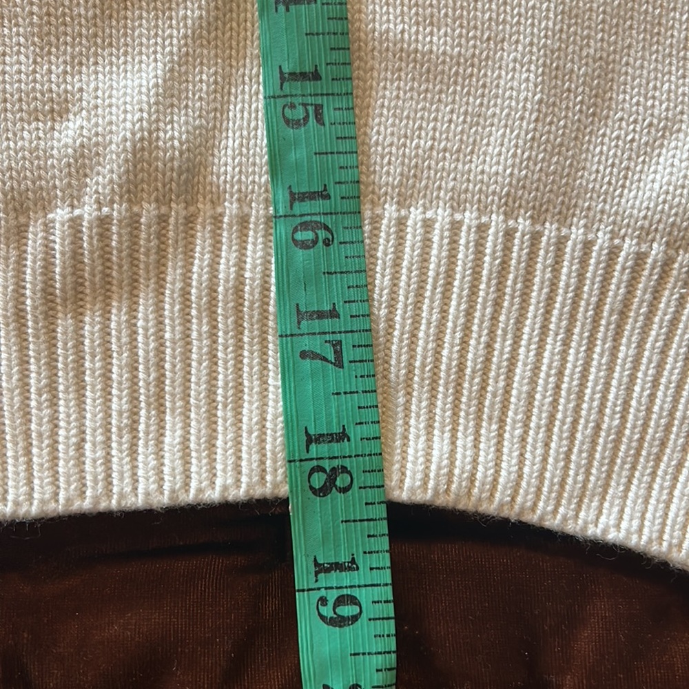 Ann Taylor ivory/cream sweater size medium - Picture 5 of 7